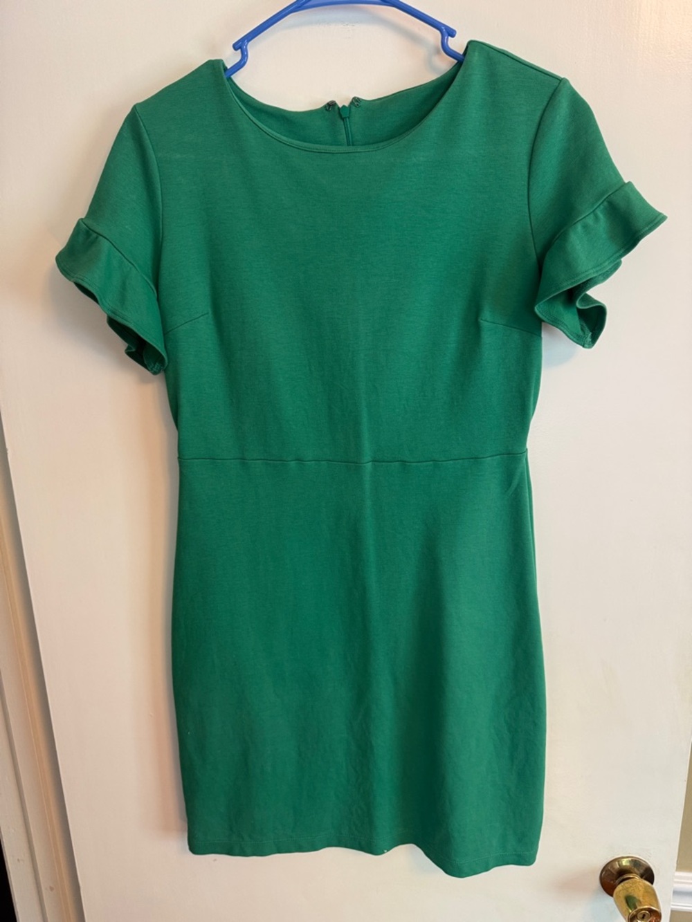 Old Navy Emerald Green Short Sleeve Mini Dress